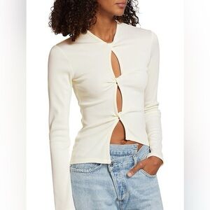 Christopher Esber
Open Twist Long Sleeve Top